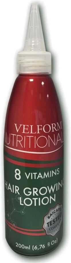 Velform Nutritionals - Met BAICAPIL™ - Haarserum - Anti-Haaruitval - Haargroei - Serum Voor Haargroei - Biotine - Haaruitval Behandeling - Haarverzorging - 200 Ml