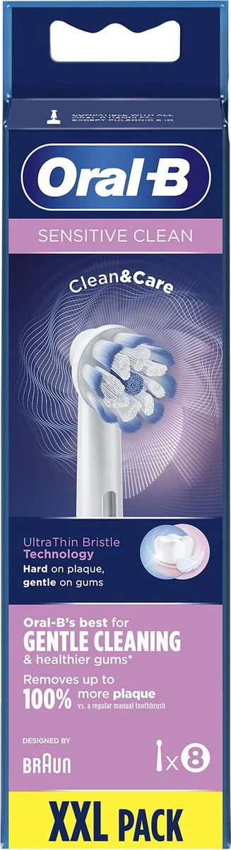 Oral B Oral-B Sensitive Clean - Opzetborstels - 8 Stuks 7 Oral B Oral-B Sensitive Clean - Opzetborstels - 8 Stuks - Afbeelding 7