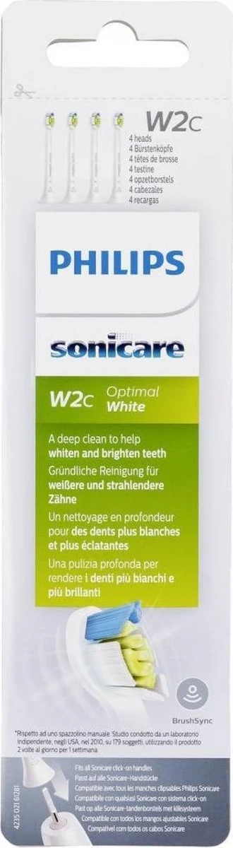 Philips Sonicare HX6074/27 Optimal White (4er Pack) Mini 1 Philips Sonicare HX6074/27 Optimal White (4er Pack) Mini
