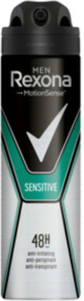 Rexona Men Sensitive Anti-transpirant Spray - 6 X 150 Ml - Voordeelverpakking 10 Rexona Men Sensitive Anti-transpirant Spray - 6 X 150 Ml - Voordeelverpakking - Afbeelding 10