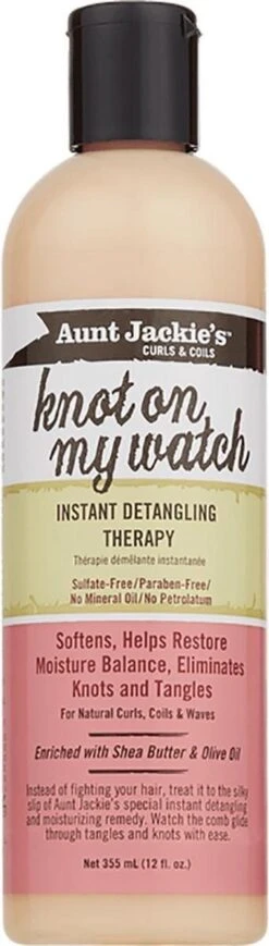 Aunt Jackies Curls & Coils Knot On My Watch Instant Detangling Therapy 355 Ml