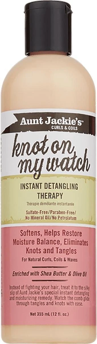 Aunt Jackies Curls & Coils Knot On My Watch Instant Detangling Therapy 355 Ml 1 Aunt Jackies Curls & Coils Knot On My Watch Instant Detangling Therapy 355 Ml