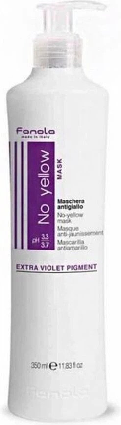 Fanola No Yellow Masker - Haarmasker - 350 Ml 26 Fanola No Yellow Masker - Haarmasker - 350 Ml -Verzorgingsproducten 342x1200 5