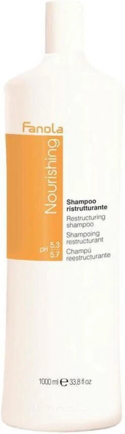 Fanola - Nourishing Restructuring Shampoo Shampoo For Dry And Brittle Hair 1000Ml -Verzorgingsproducten 347x1200 5