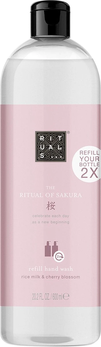 RITUALS The Ritual Of Sakura Refill Hand Wash - 600 Ml 1 RITUALS The Ritual Of Sakura Refill Hand Wash - 600 Ml