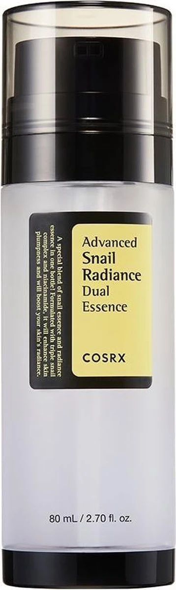 COSRX Advanced Snail Radiance Dual Essence 80 Ml 1 COSRX Advanced Snail Radiance Dual Essence 80 Ml