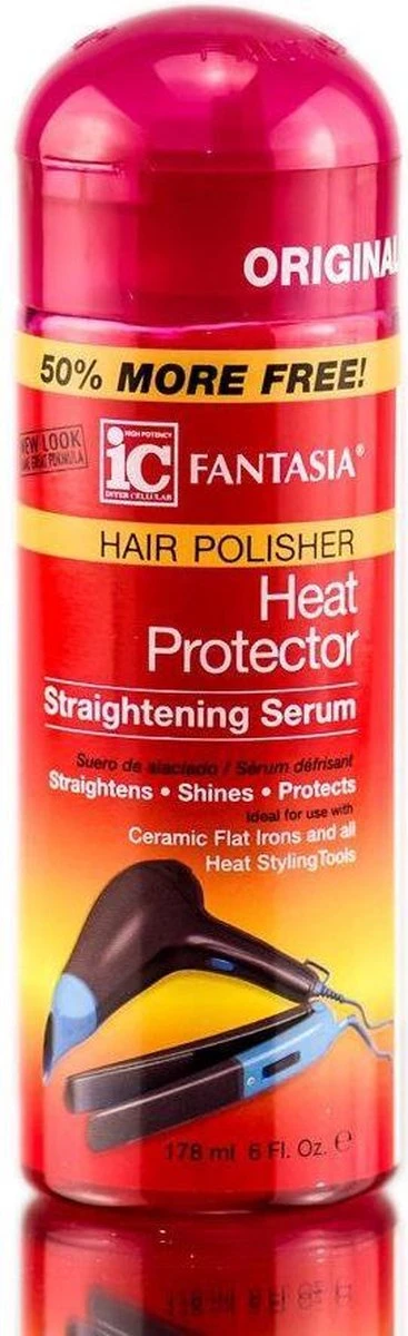 Fantasia IC Hair Polisher Heat Protector Straightening Serum 2 Fantasia IC Hair Polisher Heat Protector Straightening Serum - Afbeelding 2