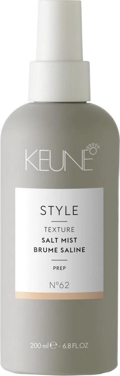 Keune Style Texture Salt Mist - Ndeg62 Spray Hold 6 - Shine 2 - 200 Ml 2 Keune Style Texture Salt Mist - Ndeg62 Spray Hold 6 - Shine 2 - 200 Ml - Afbeelding 2