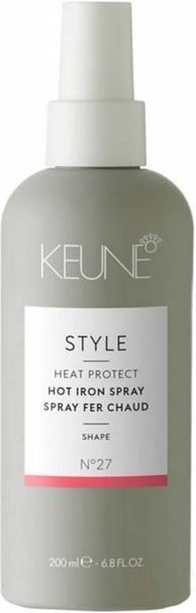 Keune - Style - Heat Protect - Hot Iron Spray - 200 Ml 4 Keune - Style - Heat Protect - Hot Iron Spray - 200 Ml - Afbeelding 4
