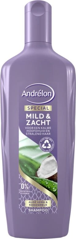 Andrélon Mild & Zacht Shampoo - 6 X 300 Ml - Voordeelverpakking -Verzorgingsproducten 386x1200 5
