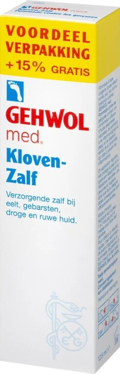 Gehwol Klovenzalf - Tube 125ml Voordeelverpakking 18 Gehwol Klovenzalf - Tube 125ml Voordeelverpakking -Verzorgingsproducten 387x1200