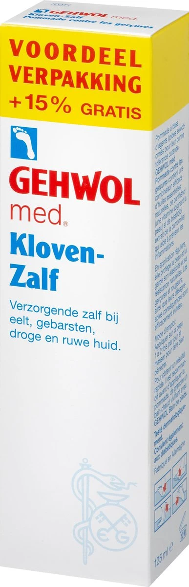 Gehwol Klovenzalf - Tube 125ml Voordeelverpakking 4 Gehwol Klovenzalf - Tube 125ml Voordeelverpakking - Afbeelding 4