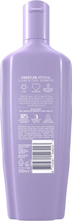 Andrélon Intense Glans & Care Shampoo - 6 X 300 Ml - Voordeelverpakking 13 Andrélon Intense Glans & Care Shampoo - 6 X 300 Ml - Voordeelverpakking -Verzorgingsproducten 391x1200 14