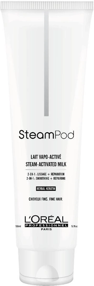 L'Oréal Steampod Creme Haarcreme - Voor Fijn Haar 5 L'Oréal Steampod Creme Haarcreme - Voor Fijn Haar - Afbeelding 5