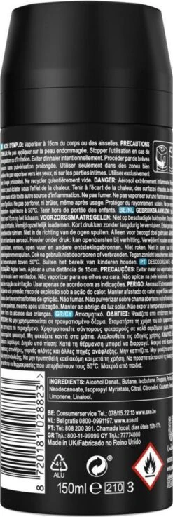 Axe Fresh Forest & Graffiti Bodyspray Deodorant - 6 X 150 Ml - Voordeelverpakking 13 Axe Fresh Forest & Graffiti Bodyspray Deodorant - 6 X 150 Ml - Voordeelverpakking -Verzorgingsproducten 402x1200
