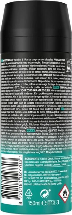 Axe Ice Breaker Bodyspray Deodorant - 6 X 150 Ml - Voordeelverpakking 13 Axe Ice Breaker Bodyspray Deodorant - 6 X 150 Ml - Voordeelverpakking -Verzorgingsproducten 405x1200