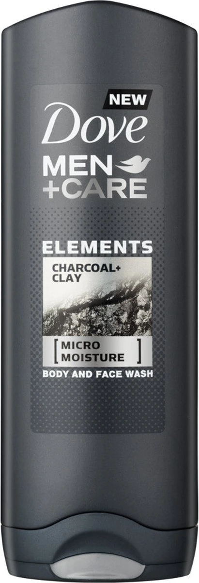 Dove Men+Care Douchegel Man Charcoal & Clay - 6 X 250 Ml - Voordeelverpakking 8 Dove Men+Care Douchegel Man Charcoal & Clay - 6 X 250 Ml - Voordeelverpakking - Afbeelding 8