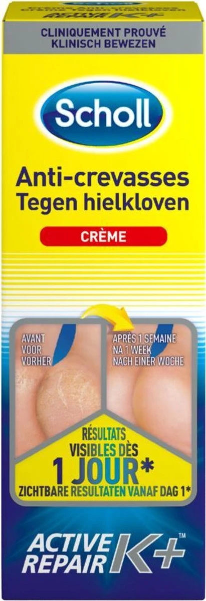 Scholl Klovenzalf - K+ Creme - Voor Hielkloven En Ruwe, Droge Huid 7 Scholl Klovenzalf - K+ Creme - Voor Hielkloven En Ruwe, Droge Huid - Afbeelding 7