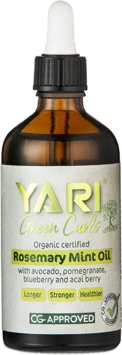 Yari Green Curls Rosemary Mint Oil 100ml 3 Yari Green Curls Rosemary Mint Oil 100ml - Afbeelding 3