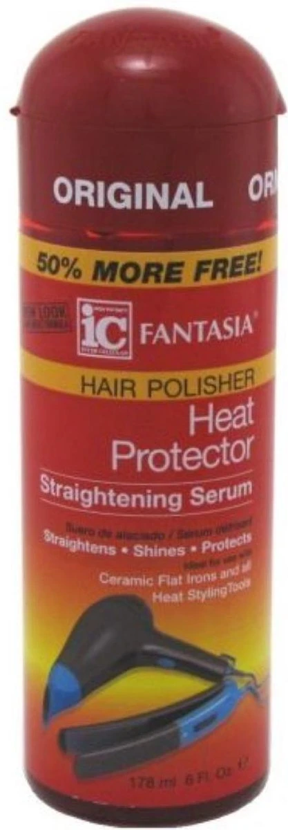 Fantasia IC Hair Polisher Heat Protector Straightening Serum 1 Fantasia IC Hair Polisher Heat Protector Straightening Serum