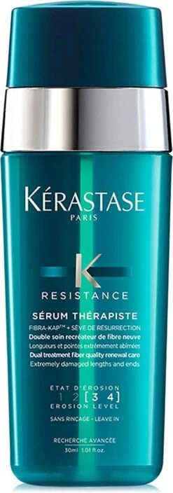 Kérastase Résistance Sérum Thérapiste - Serum En Hittebescherming Voor Zeer Beschadigd Haar - 30ml