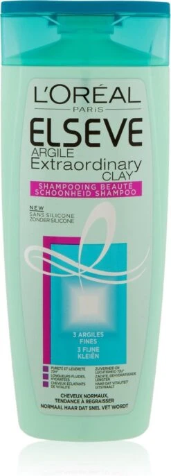 L’Oréal Paris Elvive Extraordinary Clay Shampoo 6 X 250 Ml - Normaal Tot Vet Haar - Voordeelverpakking -Verzorgingsproducten 432x1200 4