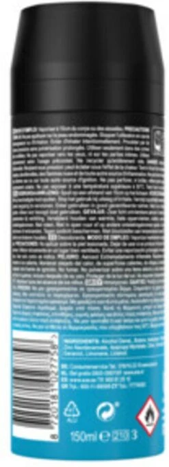 Axe Ice Chill Bodyspray Deodorant - 6 X 150 Ml - Voordeelverpakking 21 Axe Ice Chill Bodyspray Deodorant - 6 X 150 Ml - Voordeelverpakking -Verzorgingsproducten 435x1200