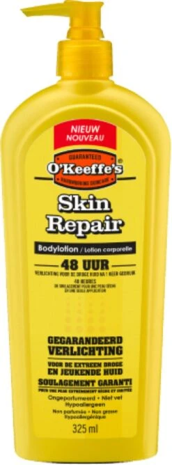 O'Keeffe's Bodylotion Skin Repair 325 Ml 14 O'Keeffe's Bodylotion Skin Repair 325 Ml -Verzorgingsproducten 444x1200 1