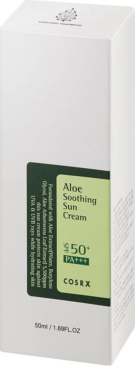 COSRX Aloe Soothing Sun Cream SPF50+ PA+++ 50 Ml 2 COSRX Aloe Soothing Sun Cream SPF50+ PA+++ 50 Ml - Afbeelding 2