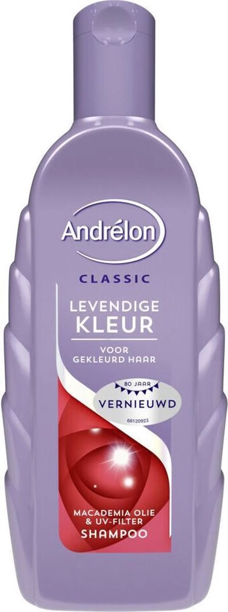 Andrélon Classic Levendige Kleur Shampoo - 6 X 300ml - Voordeelverpakking 10 Andrélon Classic Levendige Kleur Shampoo - 6 X 300ml - Voordeelverpakking - Afbeelding 10