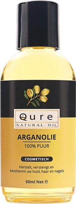 Arganolie 50ml | 100% Puur & Onbewerkt | Argan Olie Voor Gezicht, Haar En Lichaam