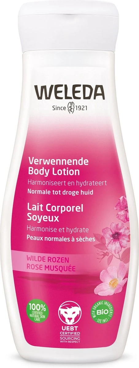 Weleda WILDE ROZEN VERWENNENDE BODY LOTION 1 Weleda WILDE ROZEN VERWENNENDE BODY LOTION