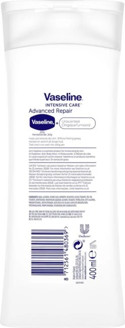 Vaseline® Vaseline Advanced Repair Intensive Care Bodylotion - 400 Ml 14 Vaseline® Vaseline Advanced Repair Intensive Care Bodylotion - 400 Ml -Verzorgingsproducten 459x1200 5