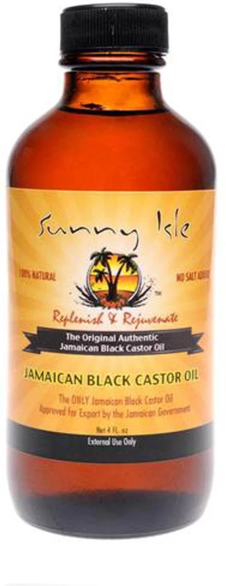 Sunny Isle Jamaican Black Castor Oil 118 Ml 2 Sunny Isle Jamaican Black Castor Oil 118 Ml - Afbeelding 2