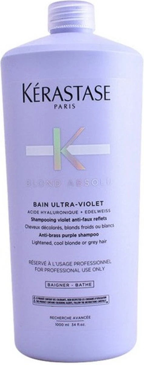 Kérastase Blond Absolu Bain Ultra Violet Shampoo - 1000ml 7 Kérastase Blond Absolu Bain Ultra Violet Shampoo - 1000ml - Afbeelding 7