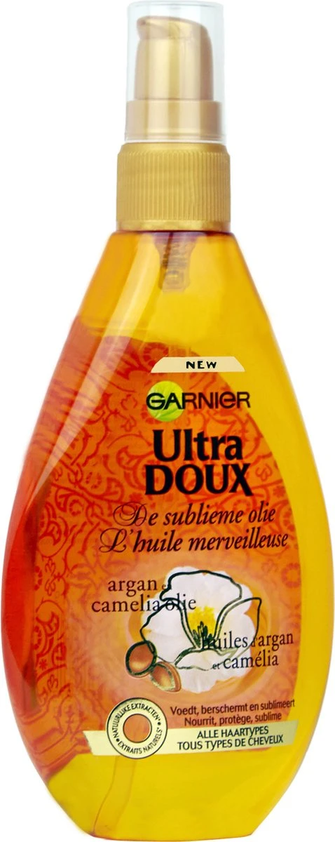Garnier Ultra Doux Sublieme Haarolie - 150 Ml - Droog Of Dof Haar 2 Garnier Ultra Doux Sublieme Haarolie - 150 Ml - Droog Of Dof Haar - Afbeelding 2