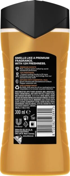 AXE Fine Fragrance Collection Copper Santal Douchegel - 6 X 300 Ml - Voordeelverpakking 9 AXE Fine Fragrance Collection Copper Santal Douchegel - 6 X 300 Ml - Voordeelverpakking -Verzorgingsproducten 481x1200