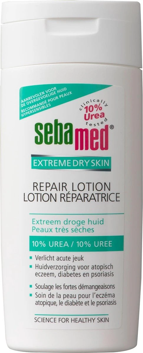Sebamed Extreme Dry Urea Repair - Lotion 10% - Huidverzorging - 200 Ml 3 Sebamed Extreme Dry Urea Repair - Lotion 10% - Huidverzorging - 200 Ml - Afbeelding 3