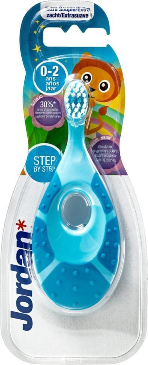 Jordan Baby Tandenborstel - 1 Stuks 3 Jordan Baby Tandenborstel - 1 Stuks - Afbeelding 3