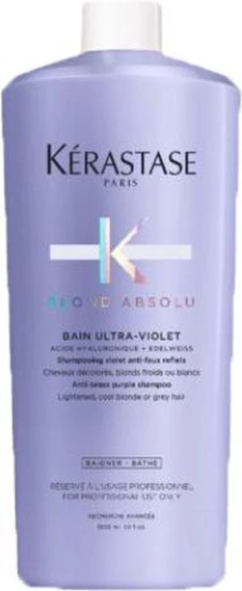 Kérastase Blond Absolu Bain Ultra Violet Shampoo - 1000ml 6 Kérastase Blond Absolu Bain Ultra Violet Shampoo - 1000ml - Afbeelding 6