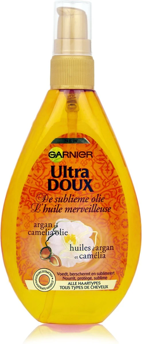 Garnier Ultra Doux Sublieme Haarolie - 150 Ml - Droog Of Dof Haar 1 Garnier Ultra Doux Sublieme Haarolie - 150 Ml - Droog Of Dof Haar