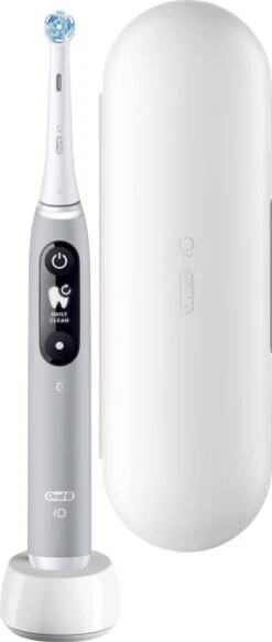 Oral B Oral-B IO - 6 - Opal Grey-Elektrische Tandenborstel Met Revolutionaire Magnetische Technologie Powered By Braun 22 Oral B Oral-B IO - 6 - Opal Grey-Elektrische Tandenborstel Met Revolutionaire Magnetische Technologie Powered By Braun -Verzorgingsproducten 509x1200 3