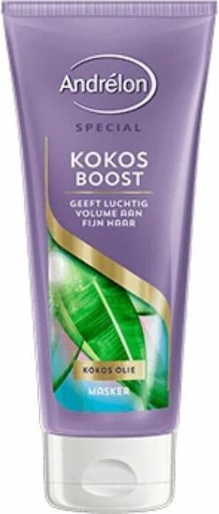 Andrélon Kokos Boost Haarmasker - 1 Minuut WOW Masker - 6 X 180 Ml – Voordeelverpakking 27 Andrélon Kokos Boost Haarmasker - 1 Minuut WOW Masker - 6 X 180 Ml – Voordeelverpakking -Verzorgingsproducten 513x1200 3