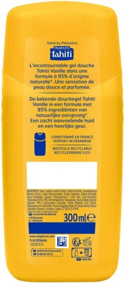 Tahiti Vanille Douchegel 4 X 300ml - Voordeelverpakking 11 Tahiti Vanille Douchegel 4 X 300ml - Voordeelverpakking -Verzorgingsproducten 525x1200 1