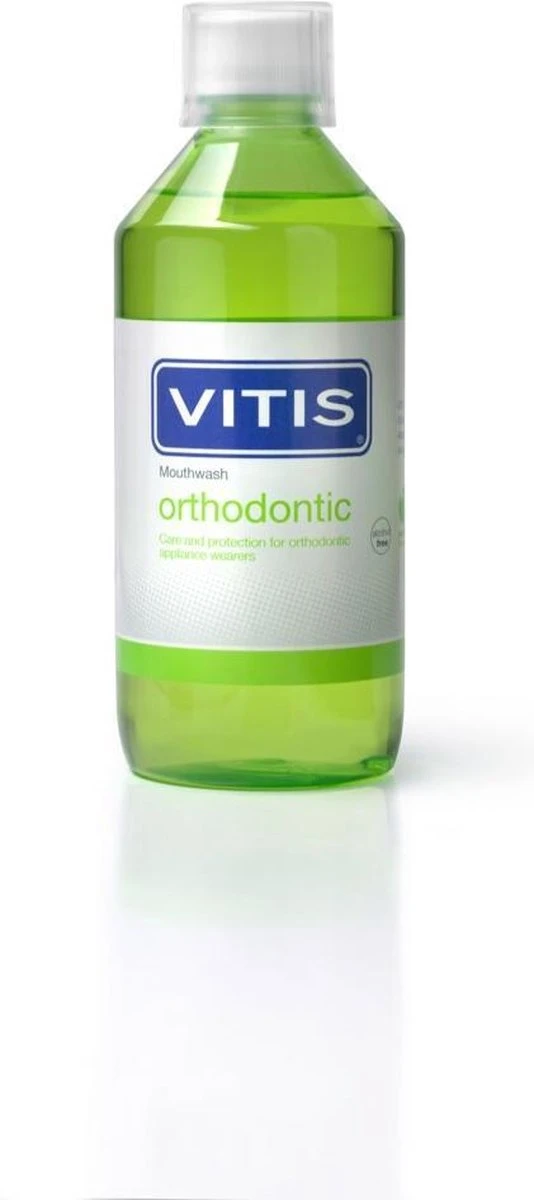3x Vitis Orthodontic Mondwater 500 Ml 2 3x Vitis Orthodontic Mondwater 500 Ml - Afbeelding 2