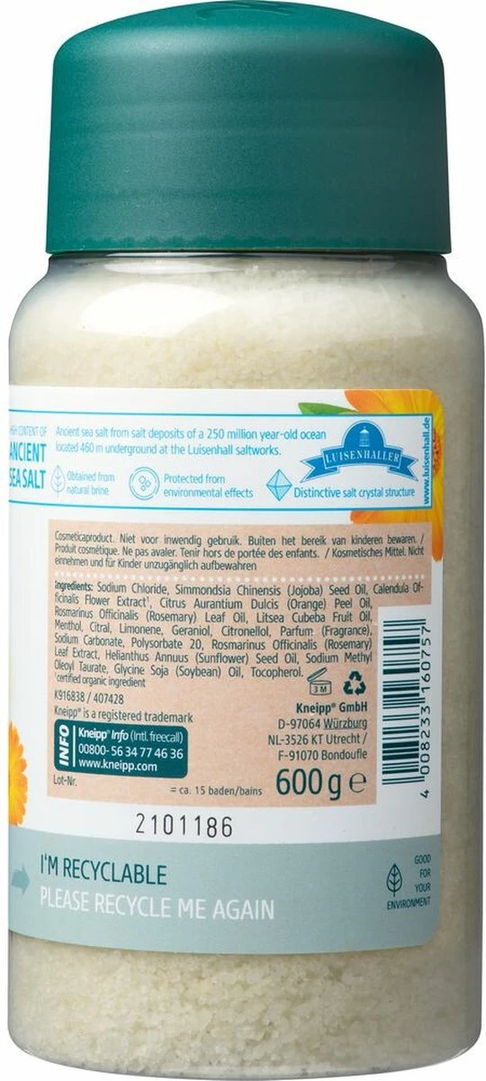 Kneipp Vitalizing - Voetbadkristallen 5 Kneipp Vitalizing - Voetbadkristallen - Afbeelding 5