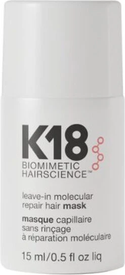 K18 - Hair Leave-in Molecular Repair Mask - 15ml