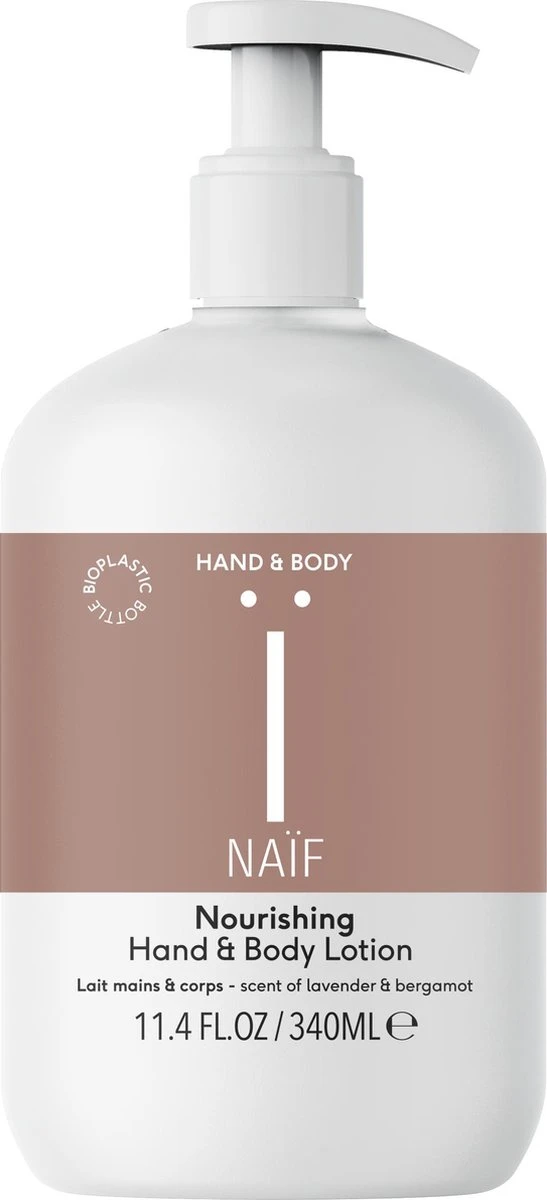Naïf Verzorgende Handlotion – Plasticvrij – Handverzorging - 340ml - Met Natuurlijke Ingrediënten 1 Naïf Verzorgende Handlotion – Plasticvrij – Handverzorging - 340ml - Met Natuurlijke Ingrediënten