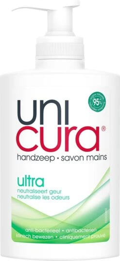 Unicura Ultra Antibacteriële Vloeibare Handzeep - 6 X 250 Ml - Voordeelverpakking -Verzorgingsproducten 554x1200 4