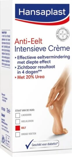 Hansaplast Anti-Eelt Intensieve Crème - Voetcrème - 75 Ml 6 Hansaplast Anti-Eelt Intensieve Crème - Voetcrème - 75 Ml -Verzorgingsproducten 555x1200 1